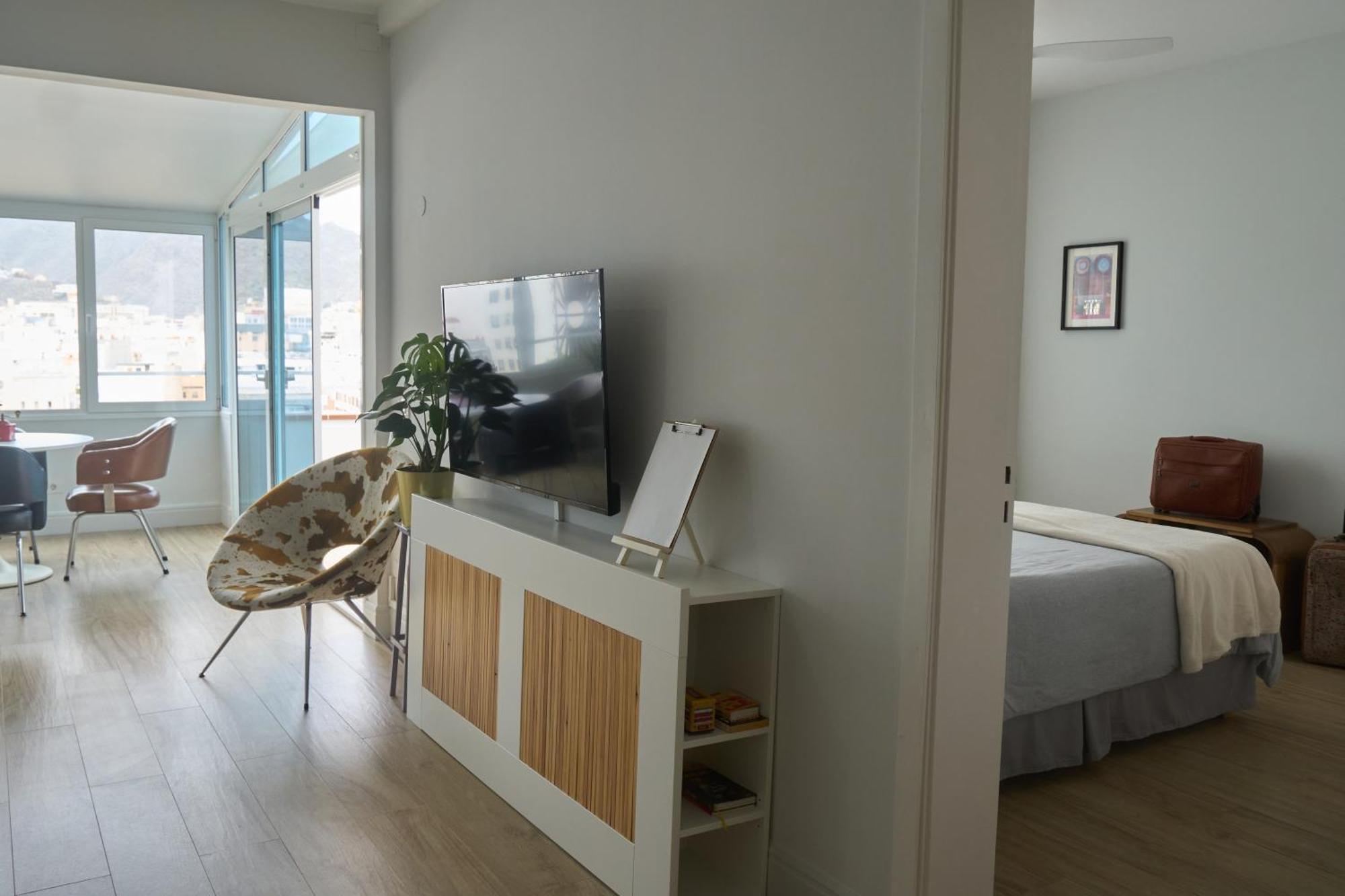 Atico Con Terraza, Vistas Panoramicas Y Parking Apartment ซานตาครูซ เด เตเนริเฟ ภายนอก รูปภาพ