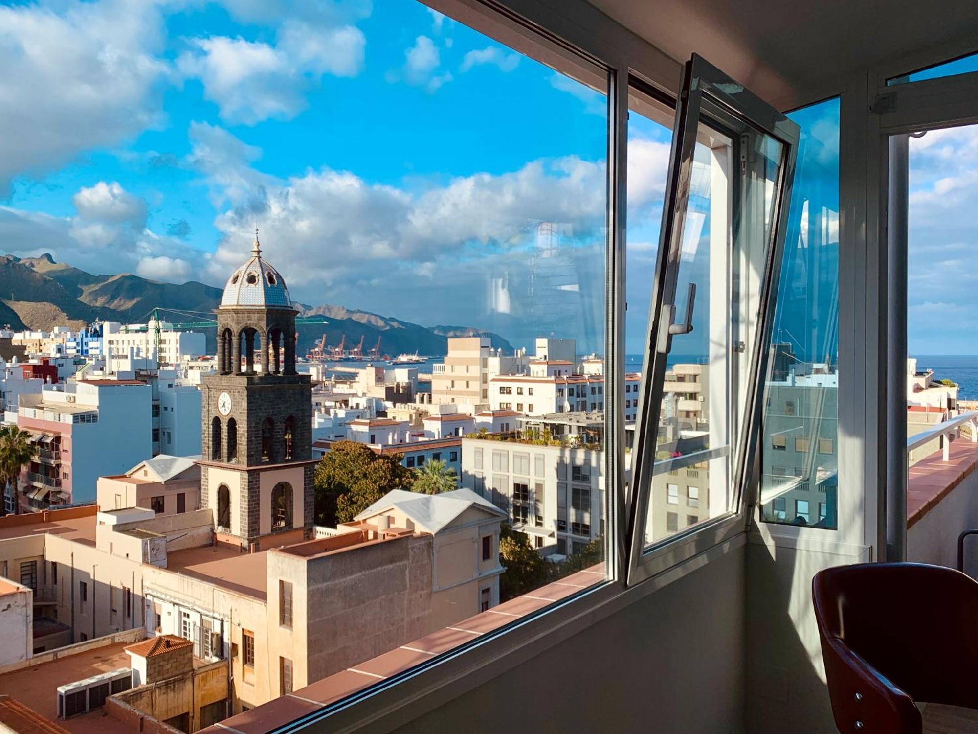 Atico Con Terraza, Vistas Panoramicas Y Parking Apartment ซานตาครูซ เด เตเนริเฟ ภายนอก รูปภาพ