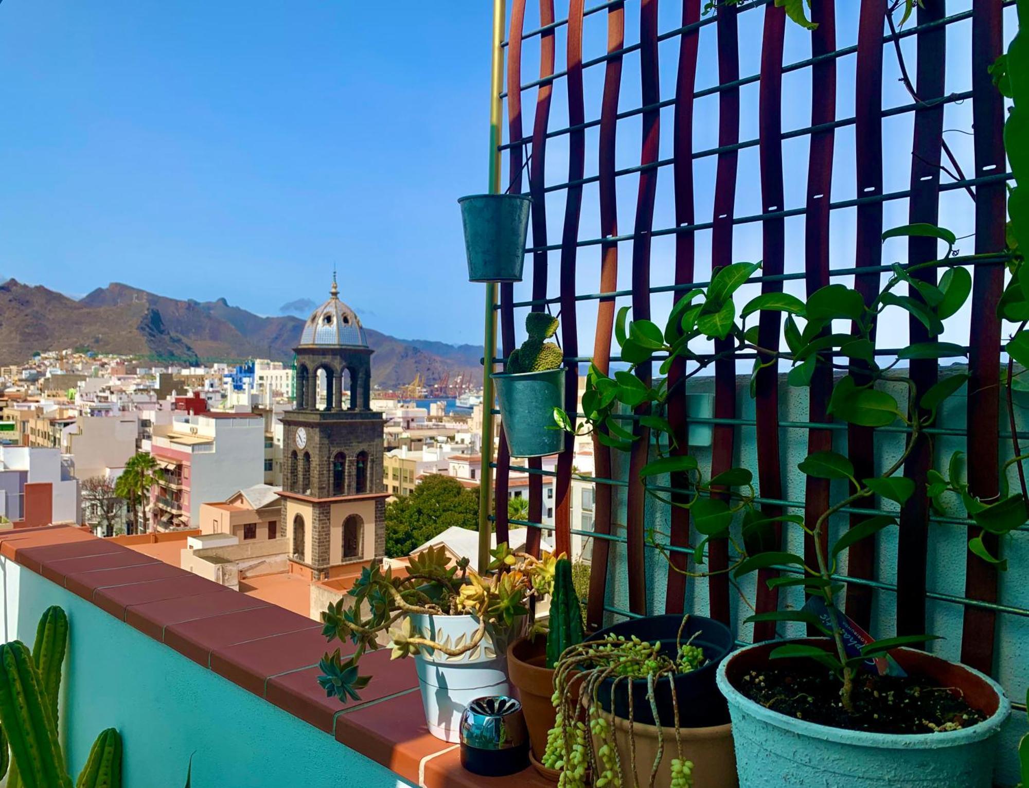 Atico Con Terraza, Vistas Panoramicas Y Parking Apartment ซานตาครูซ เด เตเนริเฟ ภายนอก รูปภาพ