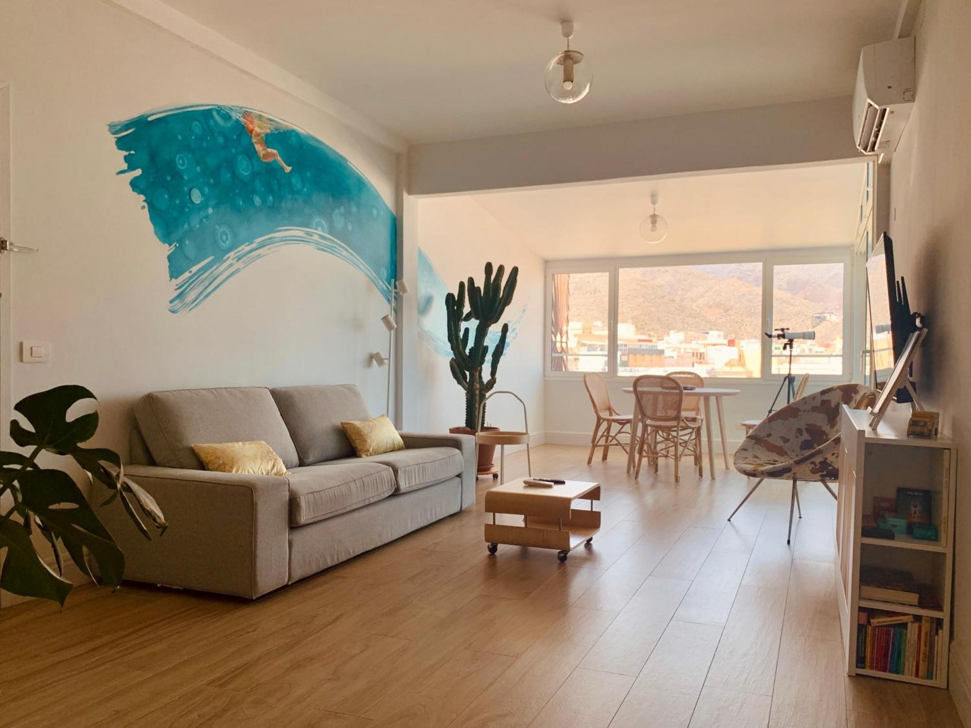 Atico Con Terraza, Vistas Panoramicas Y Parking Apartment ซานตาครูซ เด เตเนริเฟ ภายนอก รูปภาพ
